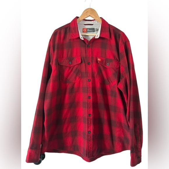 The American Outdoorsman Heavywieght Flannel Shirt with Flap Pockets - XXL - Picture 1 of 9